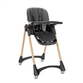 Baby high chair TUMMY TIME Black